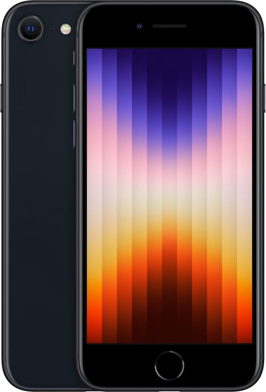 iPhone SE 2022 | 3de generatie | 128GB | Middernacht | A-Grade | 95% batterijcap.