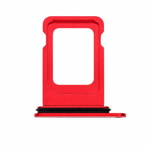 Simkaarthouder voor iPhone 13 rood